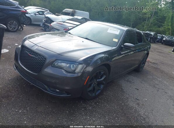 2C3CCABG6NH120929 2022 CHRYSLER 300 Gray წინა მარცხენა ხედი სამი მეოთხედიდან