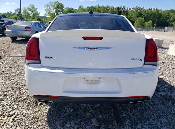 2C3CCABG7LH189576 2020 CHRYSLER 300 White Вид ззаду