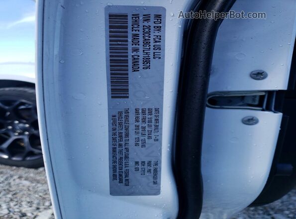 2C3CCABG7LH189576 2020 CHRYSLER 300 White Вид наклейки з VIN-кодом