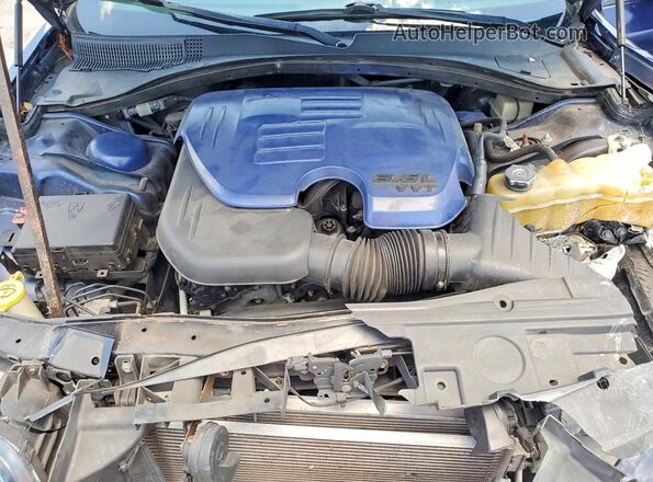2C3CCABG8GH118151 2016 CHRYSLER 300 Blue Սալոնի հետևի տեսք