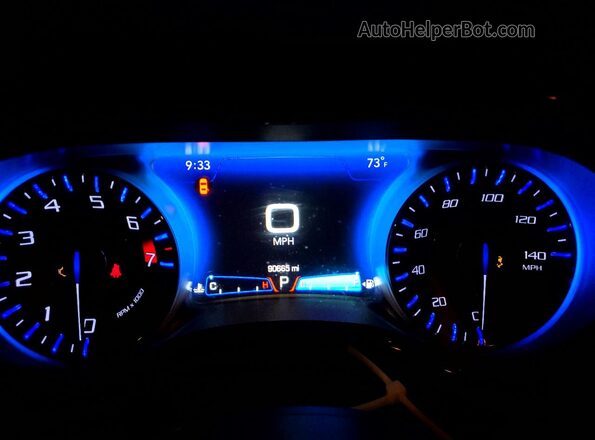2C3CCABG8HH614424 2017 CHRYSLER 300 Gray Սարքավորումների վահանակի տեսք