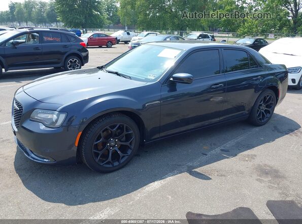 2C3CCABG8KH516307 2019 CHRYSLER 300 Black Առջևի ձախ երեք քառորդ տեսարան