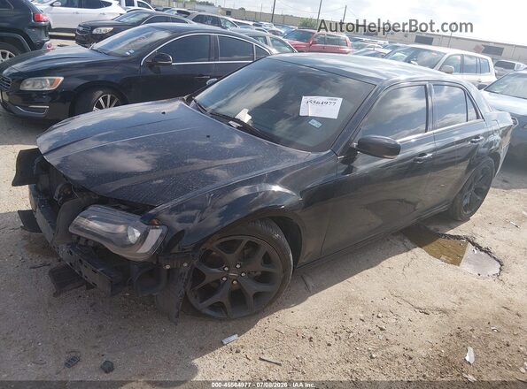 2C3CCABG8MH520182 2021 CHRYSLER 300 Black Передня ліва чверть