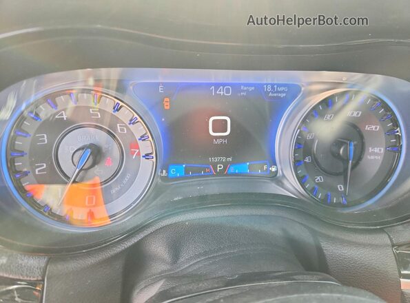 2C3CCABG9KH625925 2019 CHRYSLER 300 Угольный Вид щитка приборов