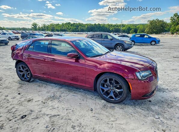 2C3CCABG9PH644501 2023 CHRYSLER 300 Red წინა მარჯვენა