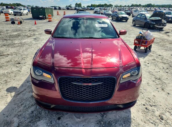 2C3CCABG9PH644501 2023 CHRYSLER 300 Red წინა ხედი