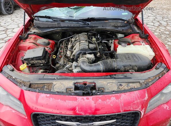 2C3CCABT5HH541784 2017 CHRYSLER 300 Red Սալոնի հետևի տեսք