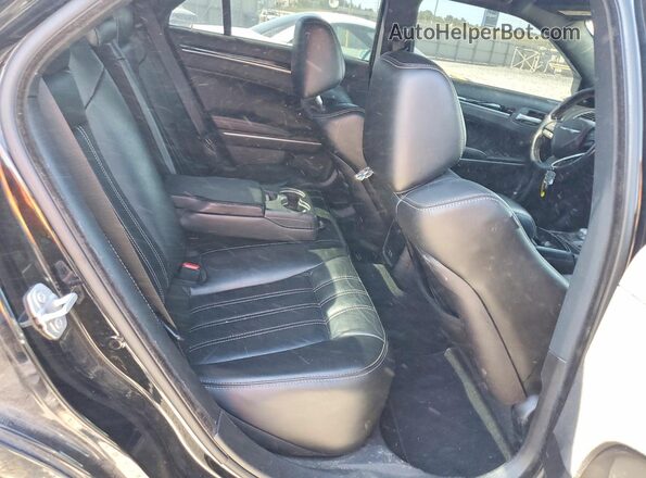 2C3CCABT5KH704909 2019 CHRYSLER 300 Black Rear seats view