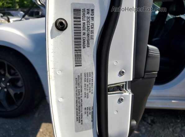 2C3CCADG1NH154659 2022 CHRYSLER 300 White ძრავის განყოფილების ხედი