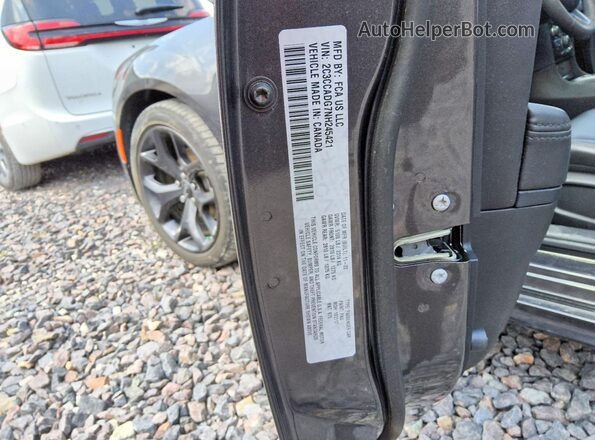 2C3CCADG7NH245421 2022 CHRYSLER 300 Угольный Вид подкапотного пространства