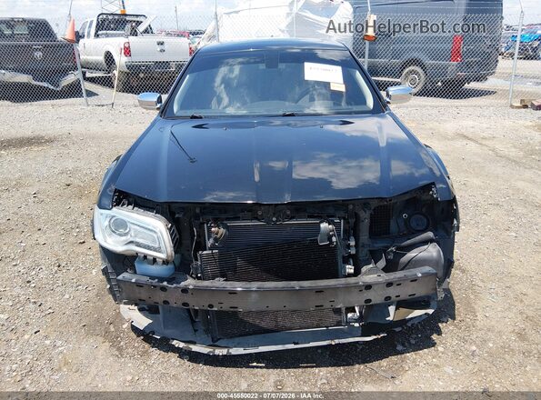 2C3CCAEG0HH551945 2017 CHRYSLER 300 Black Widok wnętrza z tyłu