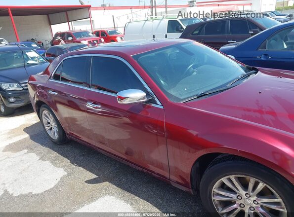 2C3CCAEG0HH559821 2017 CHRYSLER 300 Темно-бордовый Вид задней части салона