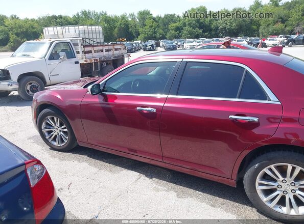 2C3CCAEG0HH559821 2017 CHRYSLER 300 Темно-бордовый Панорамный вид салона 360°