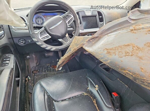 2C3CCAEG1HH662763 2017 CHRYSLER 300 Gray Widok deski rozdzielczej