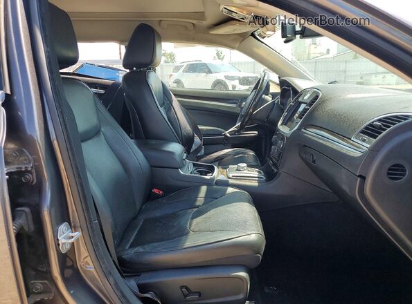 2C3CCAEG1KH585805 2019 CHRYSLER 300 Серый Вид салона спереди