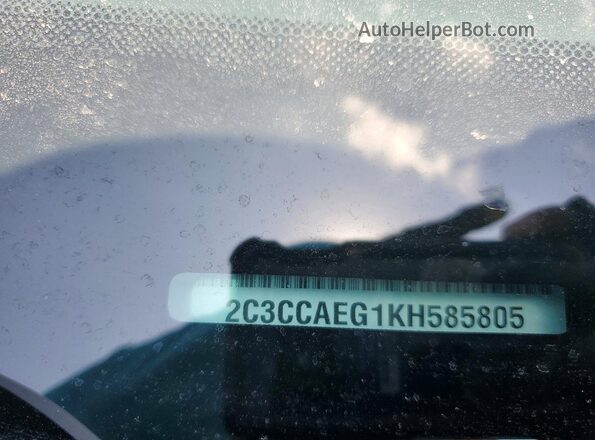 2C3CCAEG1KH585805 2019 CHRYSLER 300 Серый Вид подкапотного пространства