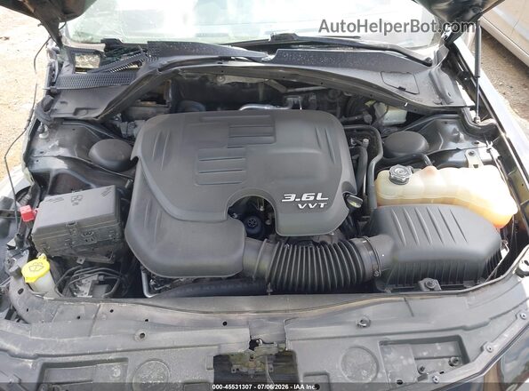 2C3CCAEG2HH570819 2017 CHRYSLER 300 Black Вид ззаду