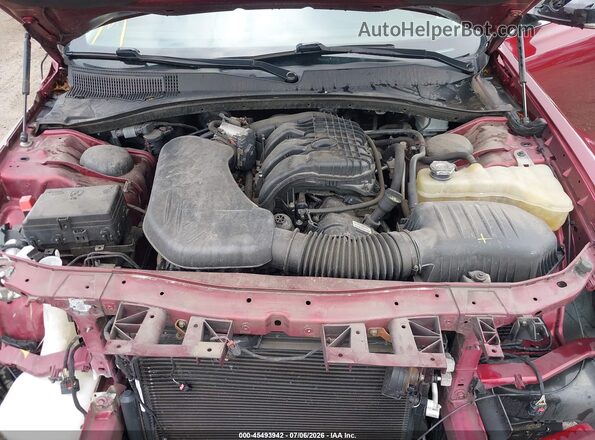 2C3CCAEG3JH301489 2018 CHRYSLER 300 Бордовый Вид сзади