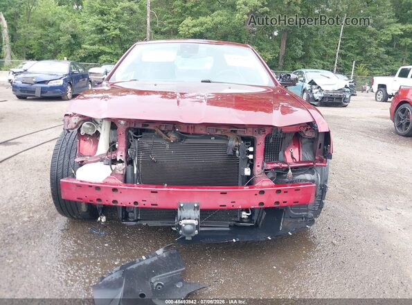 2C3CCAEG3JH301489 2018 CHRYSLER 300 Бордовый Вид щитка приборов