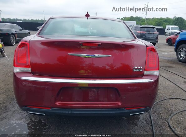 2C3CCAEG3JH301489 2018 CHRYSLER 300 Бордовый 