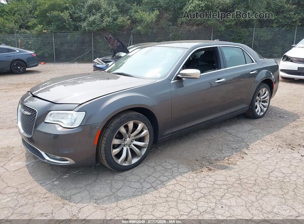 2C3CCAEG3KH528439 2019 CHRYSLER 300 Gray Передня ліва чверть