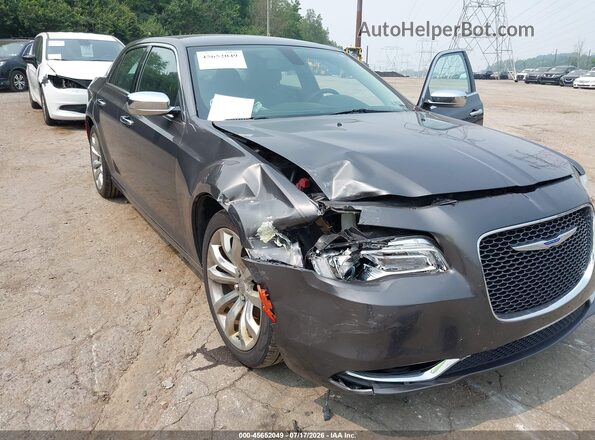 2C3CCAEG3KH528439 2019 CHRYSLER 300 Gray Вид спереду