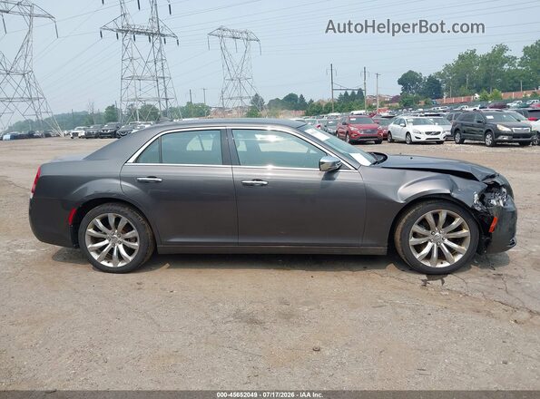 2C3CCAEG3KH528439 2019 CHRYSLER 300 Gray Вид задньої частини салону