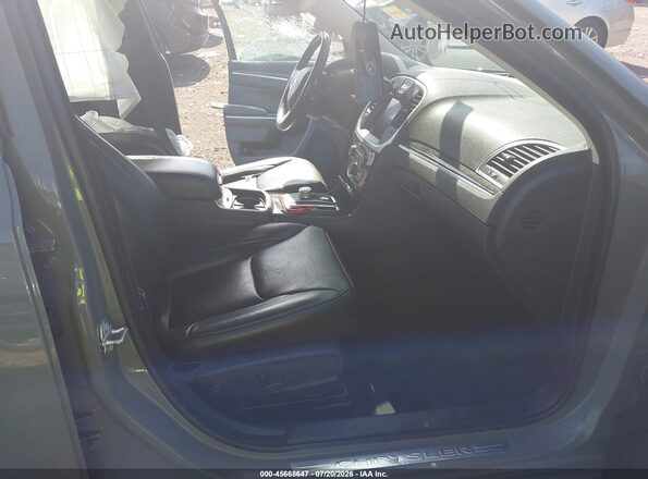 2C3CCAEG3KH689664 2019 CHRYSLER 300 Gray Widok wnętrza z przodu