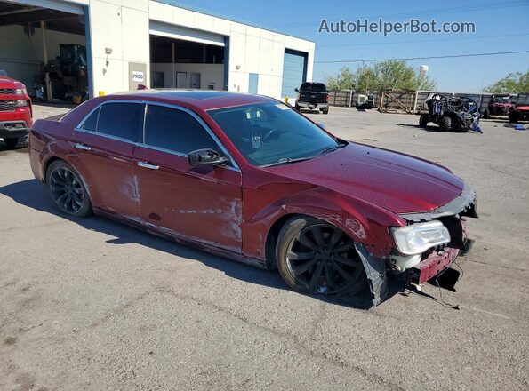 2C3CCAEG3LH141830 2020 CHRYSLER 300 Maroon Передня права чверть