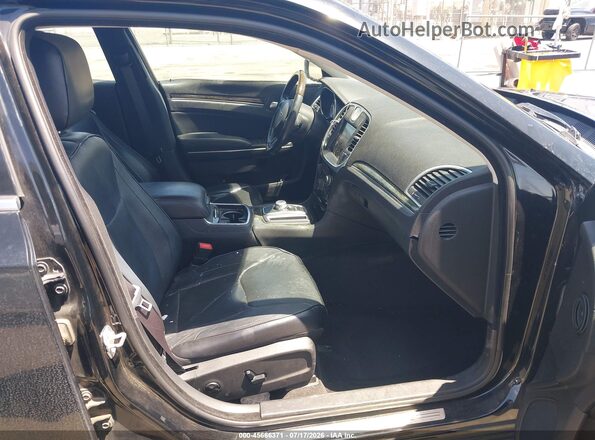 2C3CCAEG5GH161292 2016 CHRYSLER 300 Black წინა სალონის ხედი