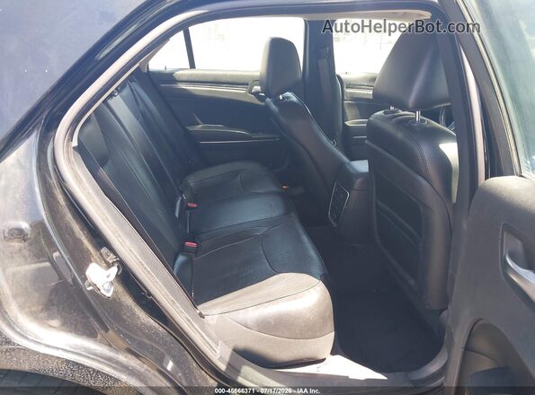 2C3CCAEG5GH161292 2016 CHRYSLER 300 Black VIN კოდის სტიკერის ხედი