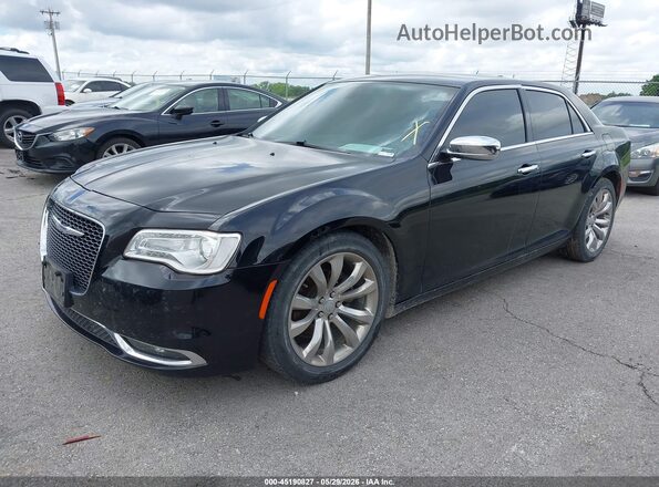 2C3CCAEG7KH697427 2019 CHRYSLER 300 Black Przód lewy