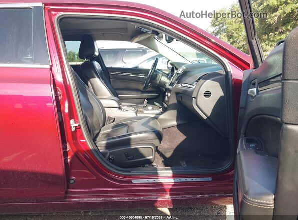 2C3CCAEG8HH560019 2017 CHRYSLER 300 Burgundy Widok wnętrza z przodu