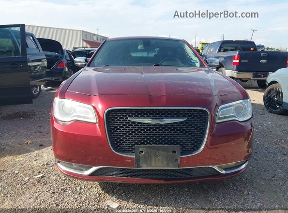 2C3CCAEG8HH560019 2017 CHRYSLER 300 Burgundy Widok zestawu wskaźników