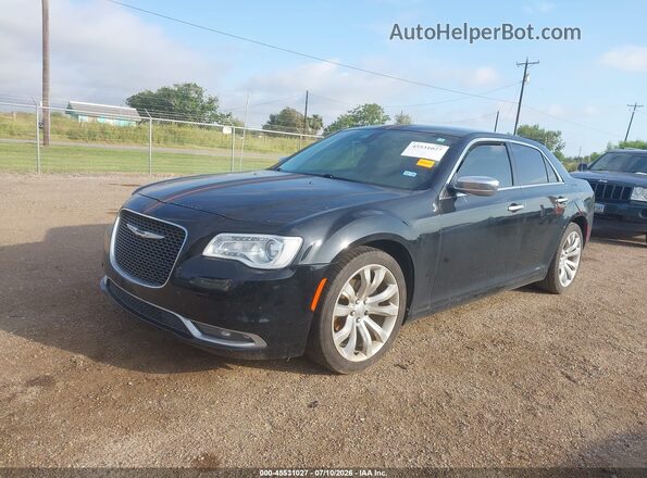 2C3CCAEG8JH168020 2018 CHRYSLER 300 Black წინა მარცხენა ხედი სამი მეოთხედიდან