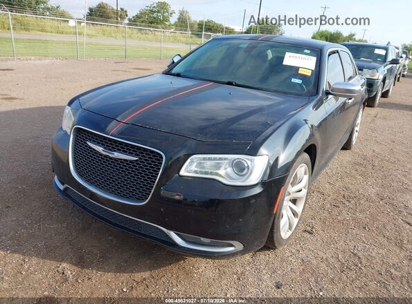 2C3CCAEG8JH168020 2018 CHRYSLER 300 Black წინა ხედი