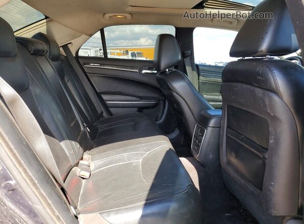 2C3CCAEG9GH282312 2016 CHRYSLER 300 Charcoal Вид задніх сидінь