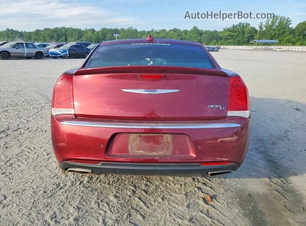 2C3CCAEGXHH577386 2017 CHRYSLER 300 Burgundy Հետևի տեսք