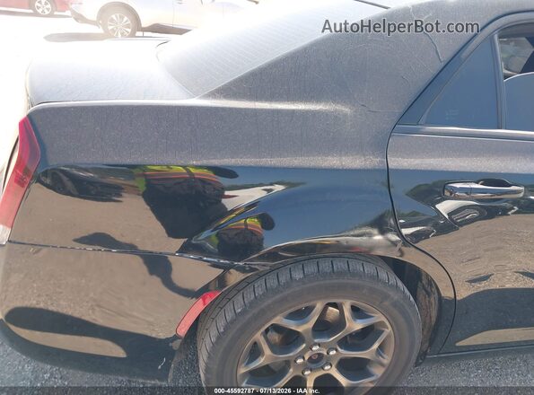 2C3CCAGG0GH262074 2016 CHRYSLER 300 Black Widok zestawu wskaźników