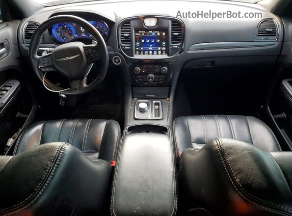 2C3CCAGG0GH311371 2016 CHRYSLER 300 Black წინა პანელის ხედი