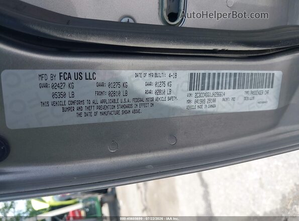 2C3CCAGG1JH296614 2018 CHRYSLER 300 Silver Widok komory silnika