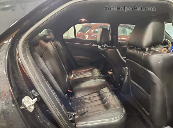 2C3CCAGG3HH567196 2017 CHRYSLER 300 Black Widok tylnych siedzeń