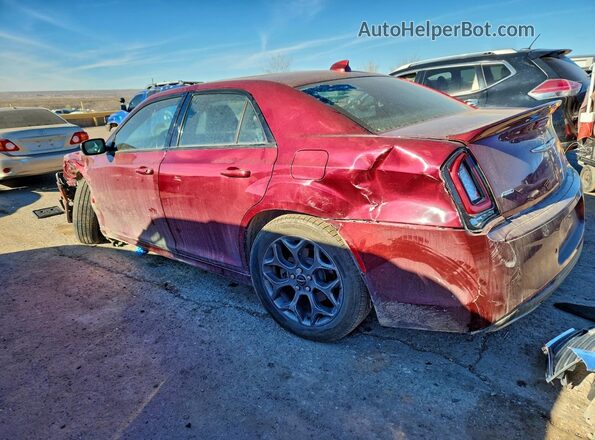 2C3CCAGG3JH268622 2018 CHRYSLER 300 Red უკანა მარცხენა