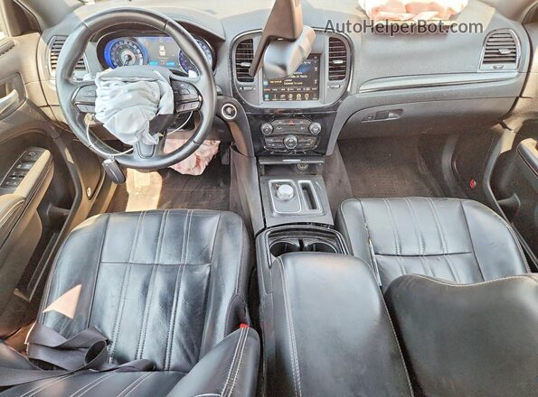 2C3CCAGG4GH248825 2016 CHRYSLER 300 Black წინა პანელის ხედი