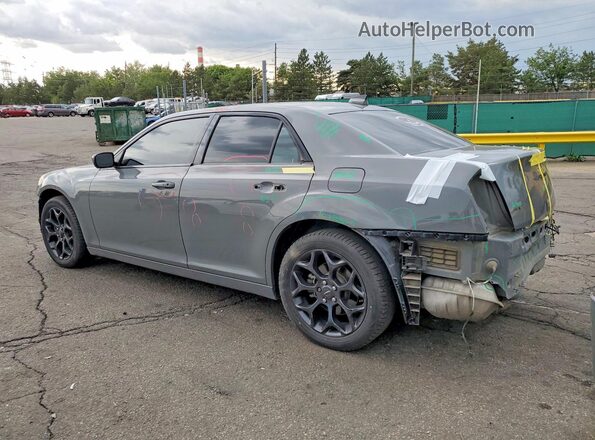 2C3CCAGG4KH656041 2019 CHRYSLER 300 Gray Trasero izquierdo