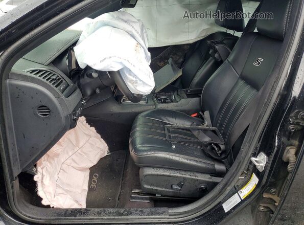 2C3CCAGG5GH261857 2016 CHRYSLER 300 Black Widok wnętrza z przodu