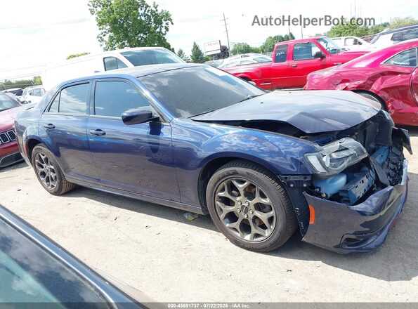 2C3CCAGG5HH527203 2017 CHRYSLER 300 Blue Սալոնի հետևի տեսք
