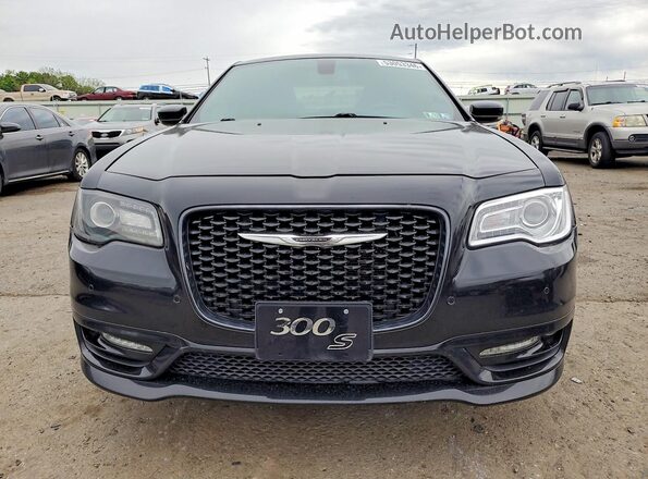 2C3CCAGG6JH141671 2018 CHRYSLER 300 Black Դիմացի տեսք