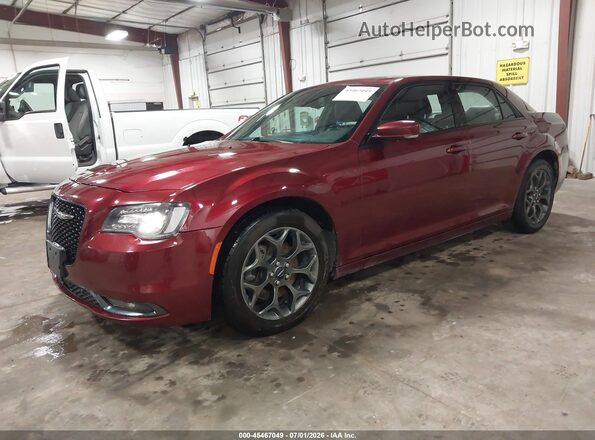 2C3CCAGG8JH268079 2018 CHRYSLER 300 Red Przód lewy