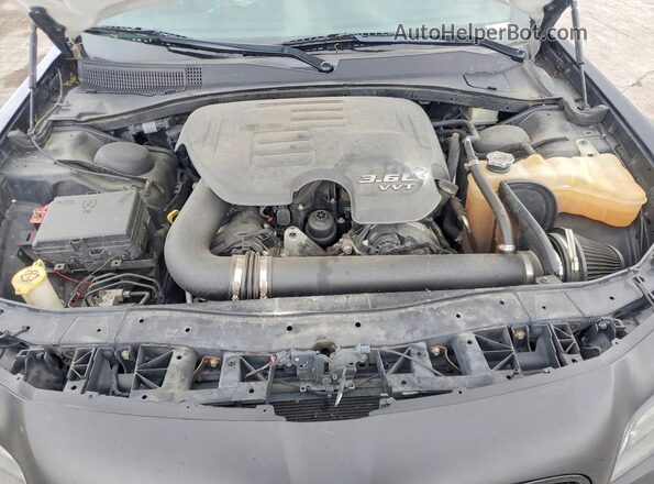 2C3CCAGG9GH175984 2016 CHRYSLER 300 Black უკანა სალონის ხედი